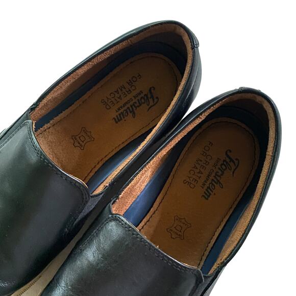 Florsheim Men\'s  Verge Gore Black Leather Slip-On Fashion Sneakers 11.5M main image 7